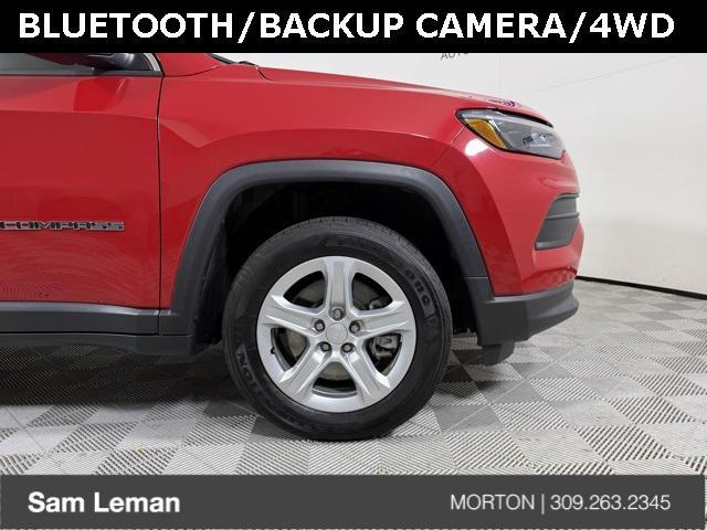 used 2023 Jeep Compass car, priced at $21,835