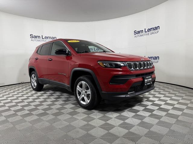 used 2023 Jeep Compass car, priced at $21,835