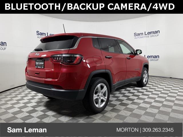 used 2023 Jeep Compass car, priced at $21,835