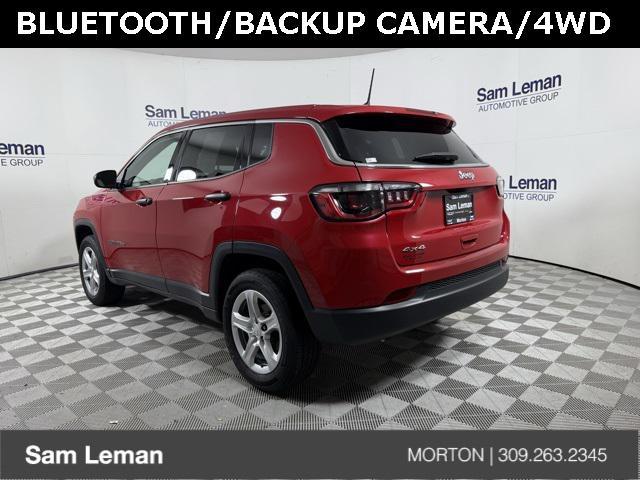 used 2023 Jeep Compass car, priced at $21,835