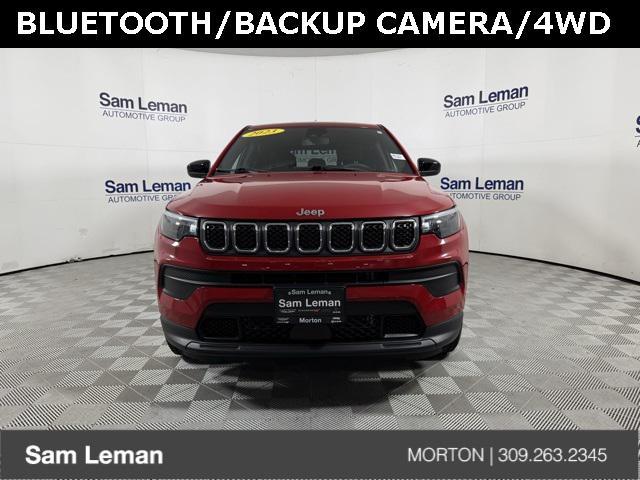 used 2023 Jeep Compass car, priced at $21,835