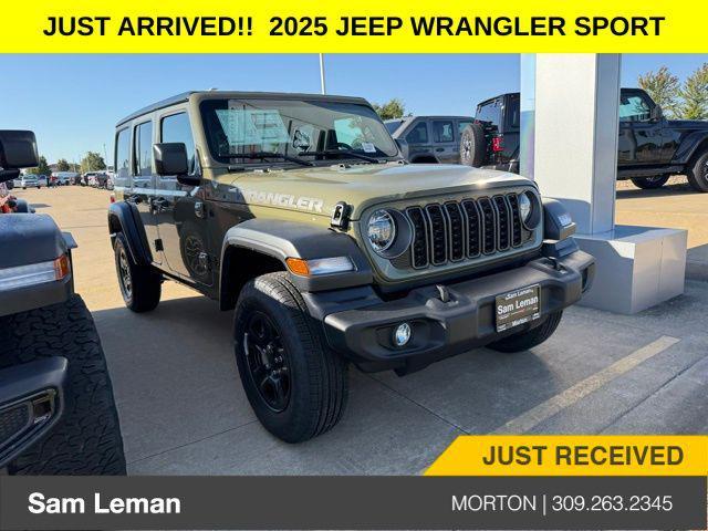 new 2025 Jeep Wrangler car, priced at $37,345