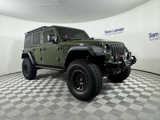 used 2021 Jeep Wrangler Unlimited car, priced at $39,990