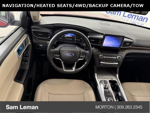 used 2020 Ford Explorer car, priced at $21,639