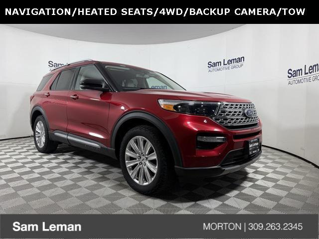 used 2020 Ford Explorer car, priced at $21,639