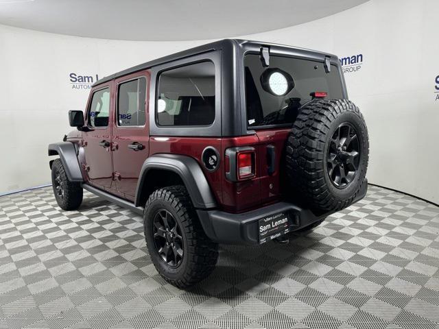 used 2022 Jeep Wrangler Unlimited car, priced at $31,500