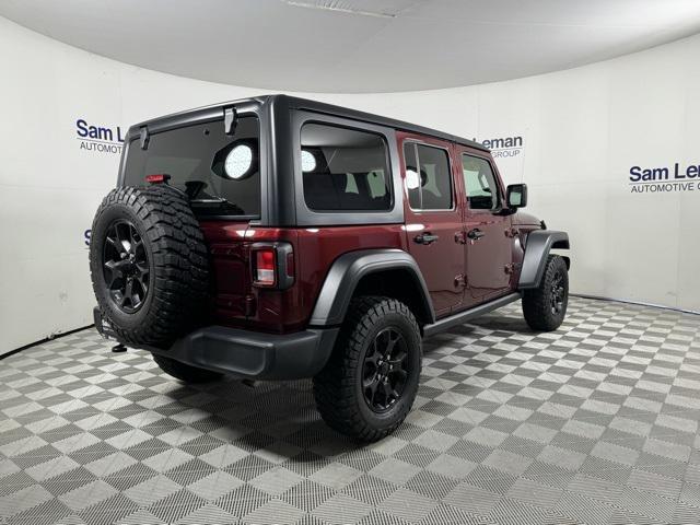 used 2022 Jeep Wrangler Unlimited car, priced at $31,500