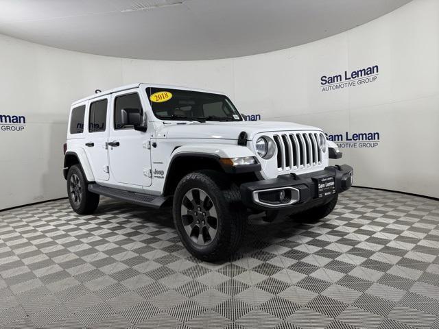 used 2018 Jeep Wrangler Unlimited car, priced at $27,995