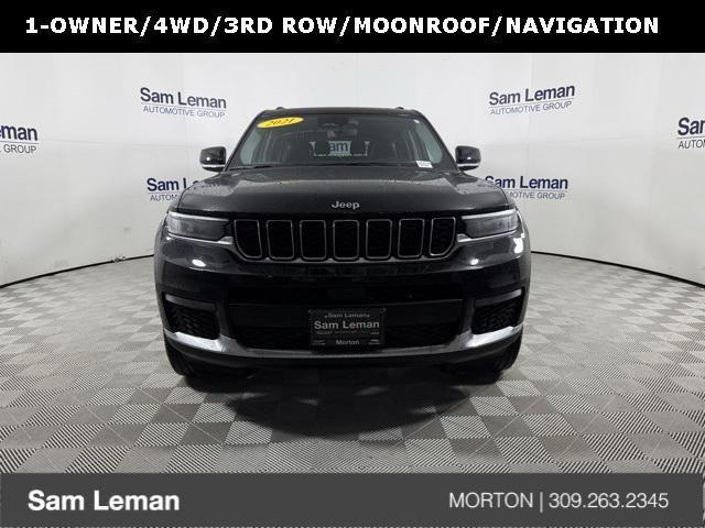 used 2021 Jeep Grand Cherokee L car, priced at $26,741