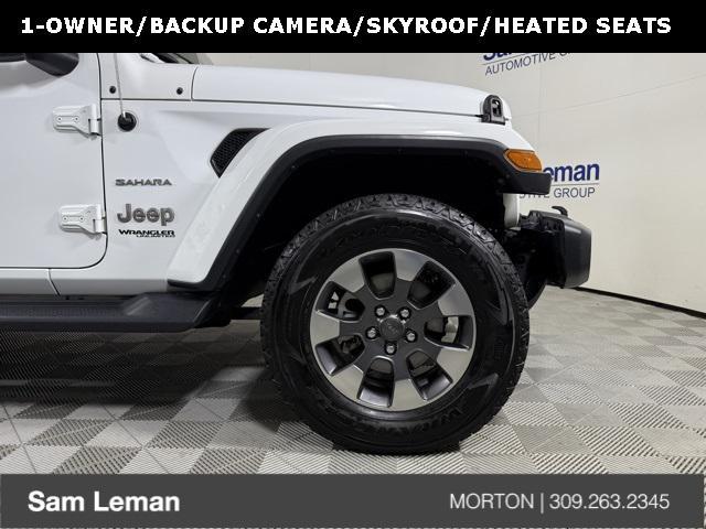 used 2018 Jeep Wrangler Unlimited car, priced at $28,663