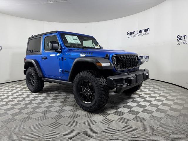 new 2025 Jeep Wrangler car, priced at $40,125