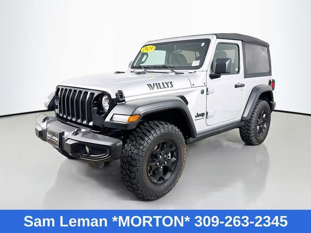 used 2023 Jeep Wrangler car, priced at $31,188