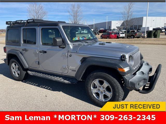 used 2019 Jeep Wrangler Unlimited car, priced at $24,547