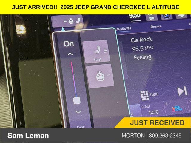 new 2025 Jeep Grand Cherokee L car, priced at $42,225