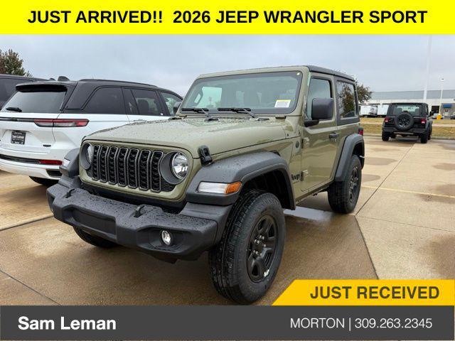 new 2026 Jeep Wrangler car, priced at $36,535