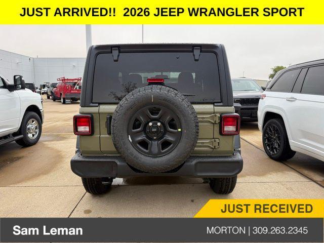 new 2026 Jeep Wrangler car, priced at $36,535