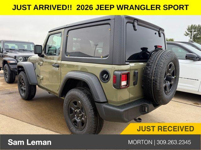 new 2026 Jeep Wrangler car, priced at $36,535