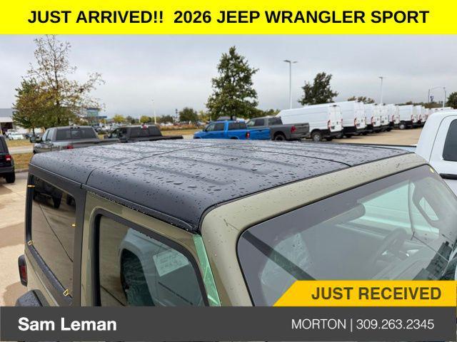 new 2026 Jeep Wrangler car, priced at $36,535