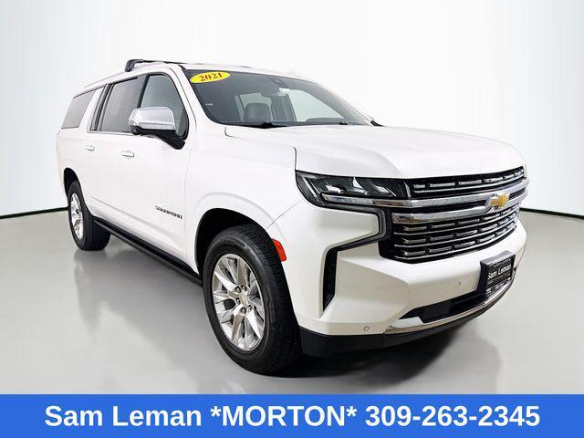 used 2021 Chevrolet Suburban car, priced at $42,919