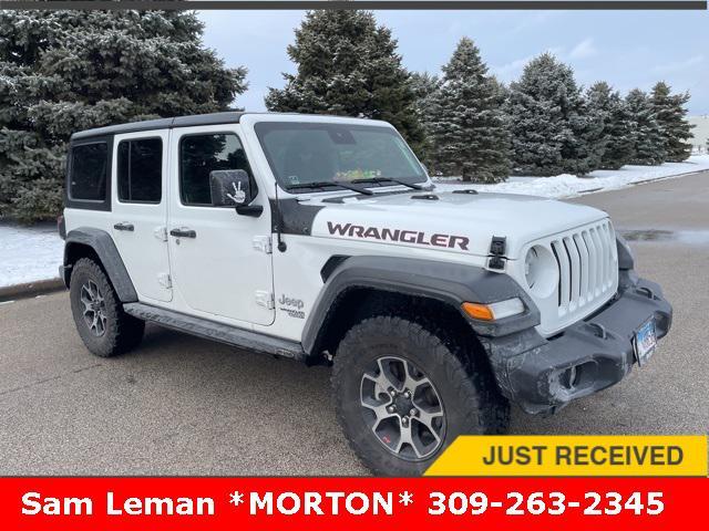 used 2020 Jeep Wrangler Unlimited car, priced at $29,199