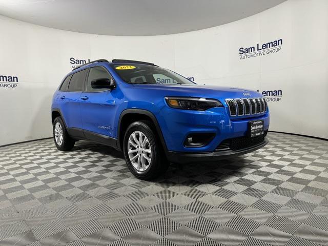 used 2022 Jeep Cherokee car, priced at $20,990