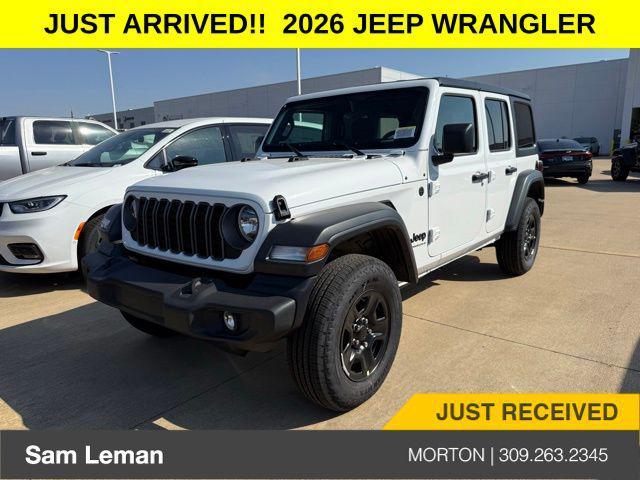 new 2026 Jeep Wrangler car, priced at $38,755