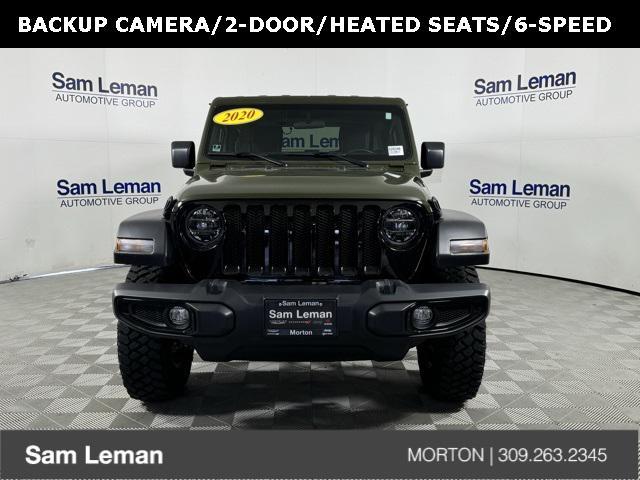 used 2022 Jeep Wrangler car, priced at $33,375