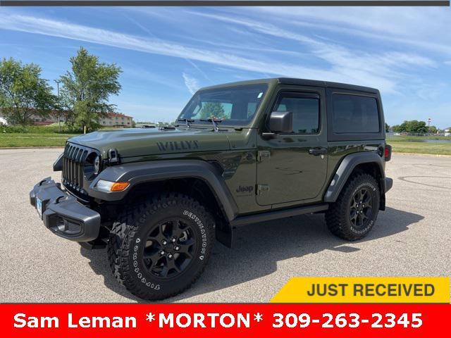 used 2022 Jeep Wrangler car, priced at $34,144