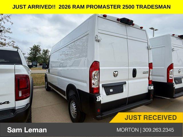 new 2026 Ram ProMaster 2500 car, priced at $46,835