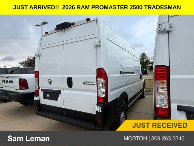 new 2026 Ram ProMaster 2500 car, priced at $46,835