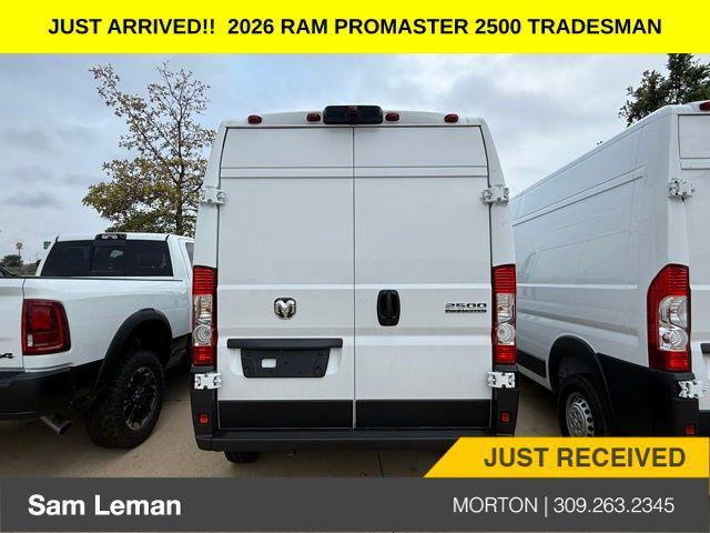 new 2026 Ram ProMaster 2500 car, priced at $46,835