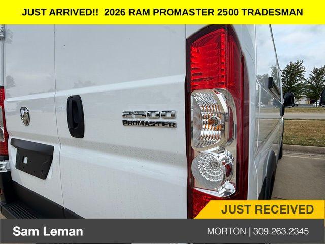 new 2026 Ram ProMaster 2500 car, priced at $46,835