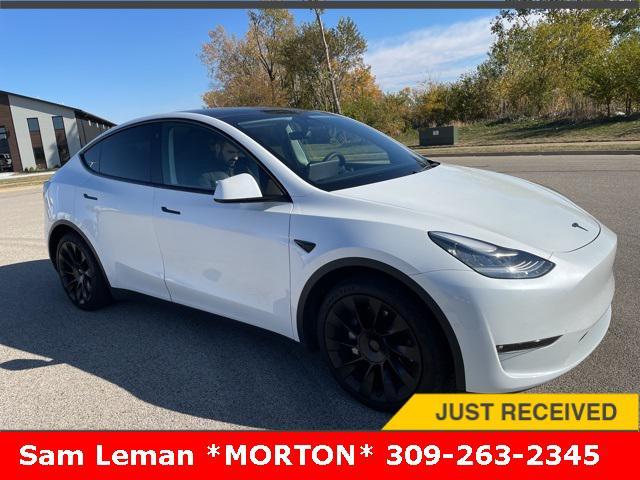 used 2021 Tesla Model Y car, priced at $27,948