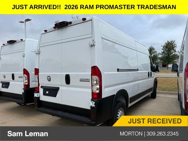 new 2026 Ram ProMaster 2500 car, priced at $49,205