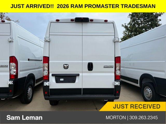 new 2026 Ram ProMaster 2500 car, priced at $49,205