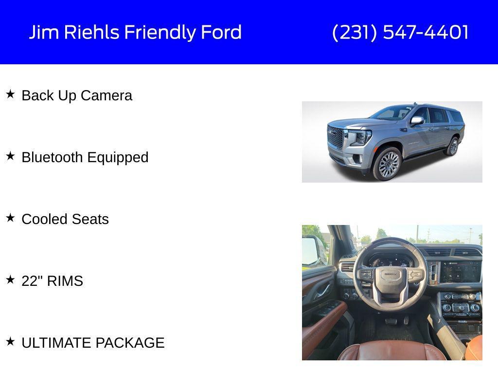 used 2023 GMC Yukon XL car, priced at $58,500