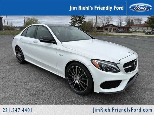 used 2018 Mercedes-Benz AMG C 43 car, priced at $30,900