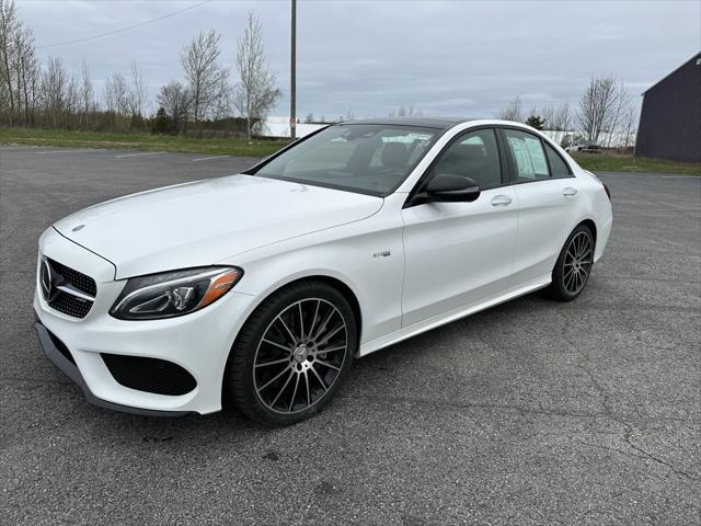 used 2018 Mercedes-Benz AMG C 43 car, priced at $30,500
