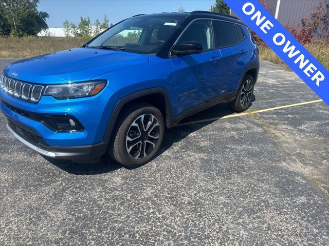 used 2022 Jeep Compass car, priced at $23,787