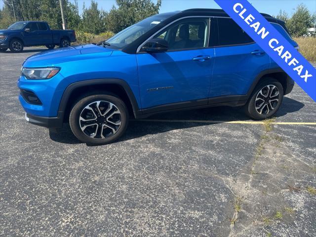 used 2022 Jeep Compass car, priced at $23,787