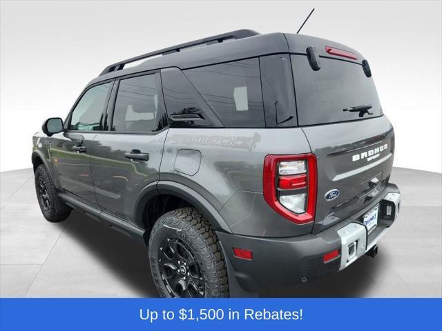 new 2025 Ford Bronco Sport car, priced at $44,585