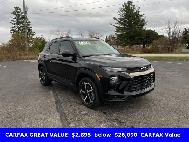 used 2022 Chevrolet TrailBlazer car, priced at $21,792