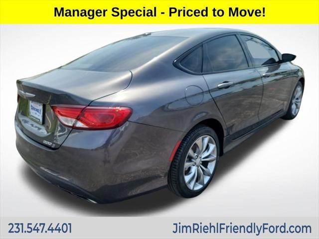 used 2015 Chrysler 200 car, priced at $9,750