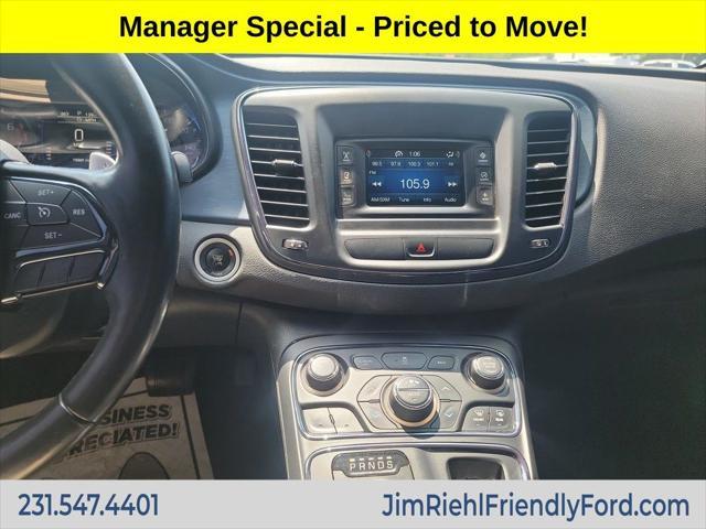 used 2015 Chrysler 200 car, priced at $9,750