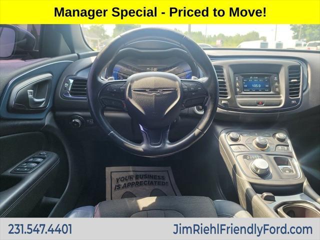 used 2015 Chrysler 200 car, priced at $9,750
