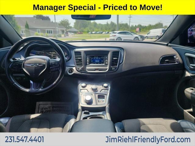 used 2015 Chrysler 200 car, priced at $9,750