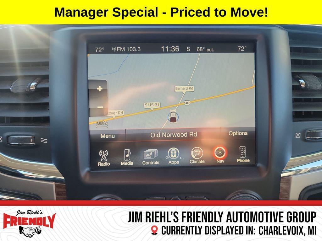 used 2017 Ram 1500 car, priced at $16,000