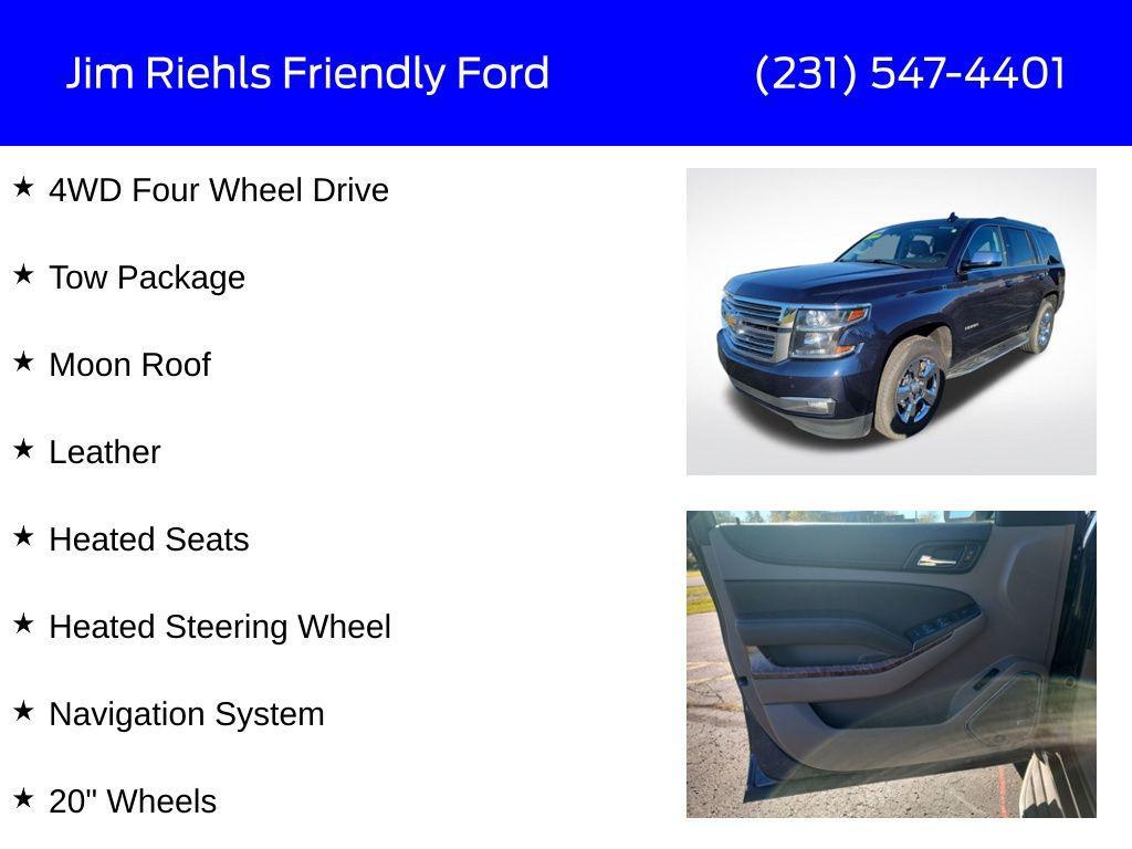 used 2019 Chevrolet Tahoe car, priced at $28,500
