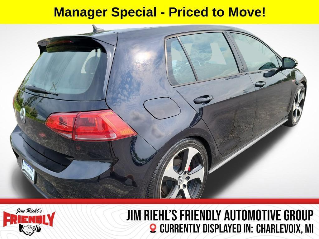 used 2016 Volkswagen Golf GTI car, priced at $10,500