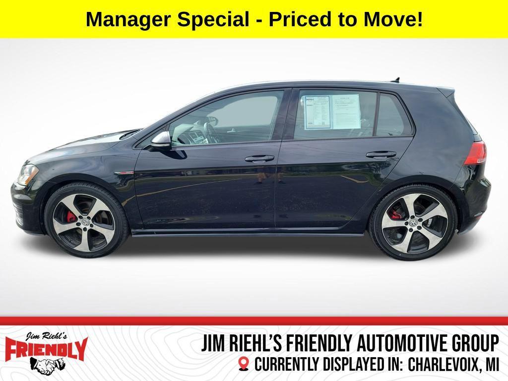 used 2016 Volkswagen Golf GTI car, priced at $10,500